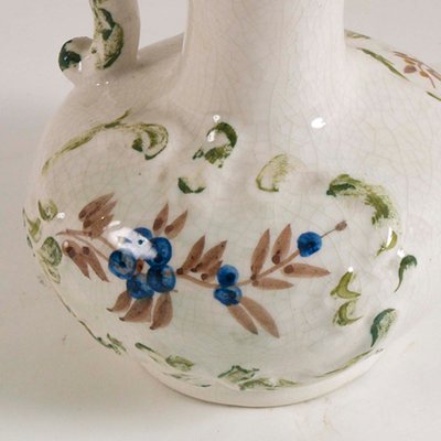 Antique Floral Hand-Decorated Ceramic Jug-NJV-847902