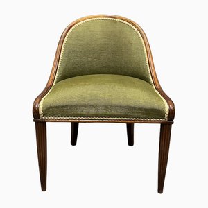 Antique Forest Green Office Chair-EK-1731528