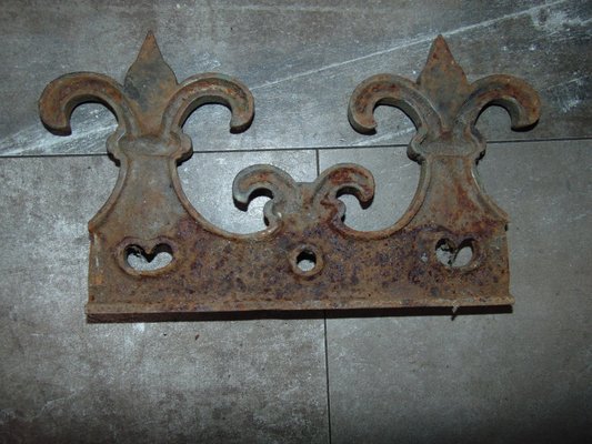 Antique Forged Cast Iron Hill-CAQ-1275676