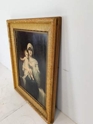 Antique Frame with Printed Maria-ZCH-1806720