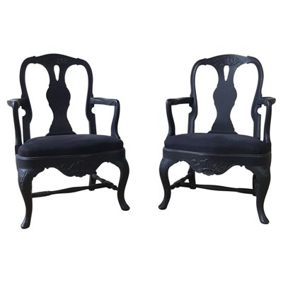 Antique French Armchairs, Set of 2-TDA-1376289