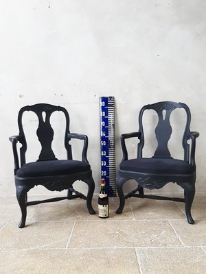 Antique French Armchairs, Set of 2-TDA-1376289