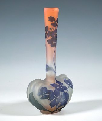 Antique French Art Nouveau Vase by Émile Gallé, 1890s-EMT-2017630