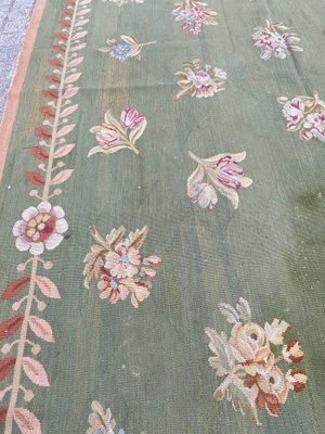 Antique French Aubusson Empire Design Rug-YMM-1061934