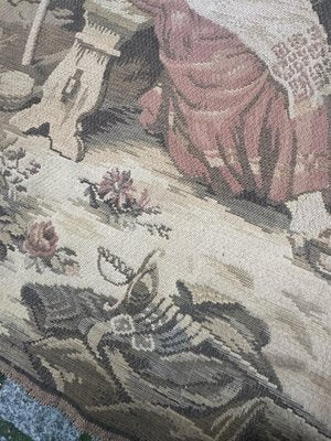 Antique French Aubusson Style Jacquard Tapestry, 1890s-YMM-1789520