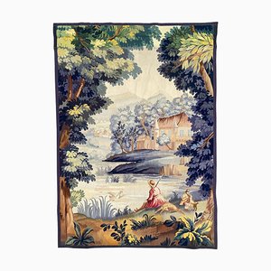 Antique French Aubusson Tapestry-YMM-1062294