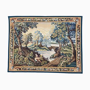 Antique French Aubusson Tapestry-YMM-1195080