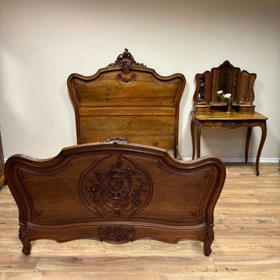 Antique French Bed in Walnut-ALF-2033492