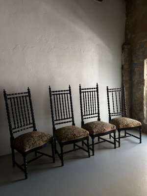 Antique French Bobbin Chair, 1850s-UAO-1326395