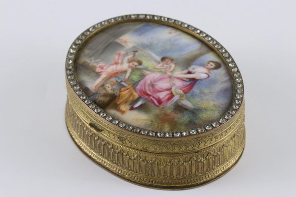 Antique French Box for Jewelry-WMV-1127064