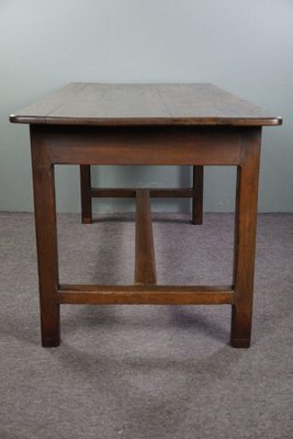 Antique French Dining Table in Oak-HPP-1783881