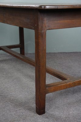 Antique French Dining Table in Oak-HPP-1783881