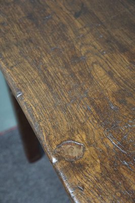 Antique French Dining Table in Oak-HPP-1783881