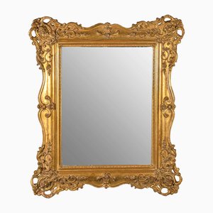 Antique French Golden Mirror-TBU-2043307