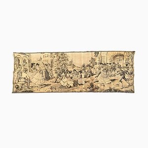 Antique French Jaquar Tapestry-YMM-1122964