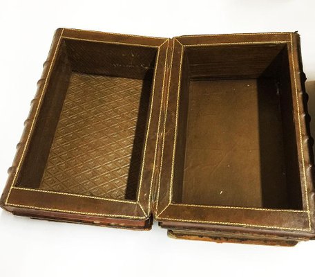 Antique French Liquor Cellar in 18th Century Books-UCH-1224863