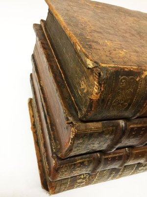 Antique French Liquor Cellar in 18th Century Books-UCH-1224863