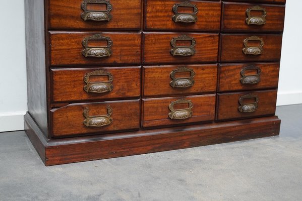 Antique French Mahogany Apothecary Cabinet by Chouanard, 1900s-XO-1362402