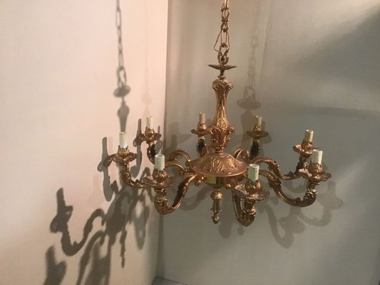 Antique French Model Luigi Chandelier, 1800s-ERB-626995