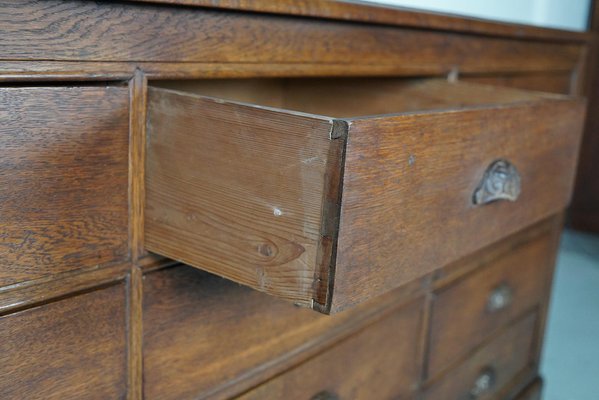 Antique French Oak Apothecary or Filing Cabinet, 19th Century-XO-1750664