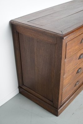 Antique French Oak Apothecary or Filing Cabinet, 19th Century-XO-1750664