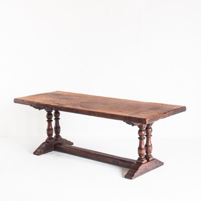 Antique French Oak Side Table, 1910s-ZFJ-594415