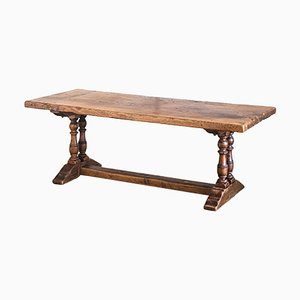 Antique French Oak Side Table, 1910s-ZFJ-594415