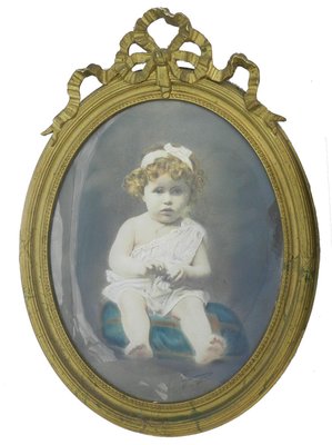 Antique French Photograph of a Young Child by Legarcon, 1920s-ARU-656903