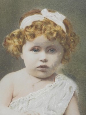 Antique French Photograph of a Young Child by Legarcon, 1920s-ARU-656903