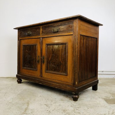 Antique French Pine Cabinet-LCQ-1292408