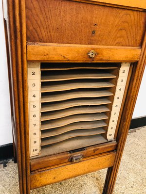 Antique French Roller Shutter Cabinet-RZY-1065124