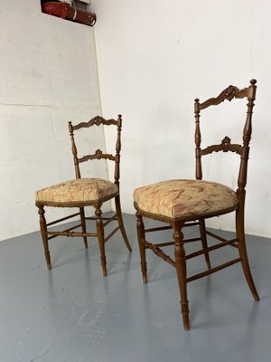 Antique French Rosewood Chairs, 1890s, Set of 2-DE-1721066