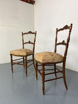 Antique French Rosewood Chairs, 1890s, Set of 2-DE-1721066