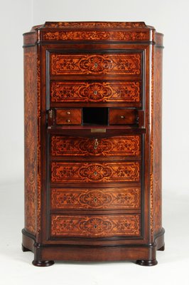 Antique French Secretary, 1860s-ZLE-2023622