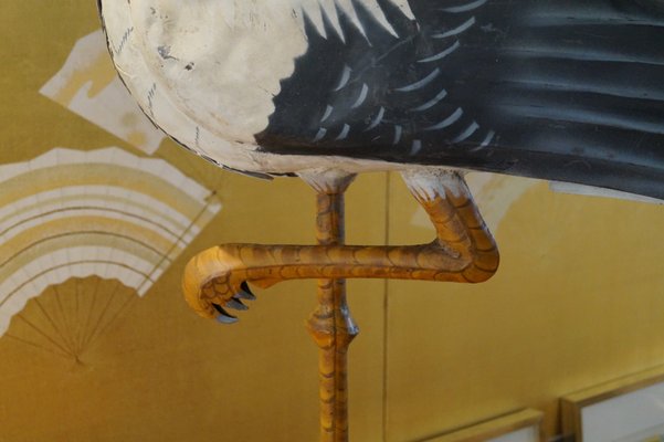 Antique French Stork Weathervane, Early 1900s-DVX-865147