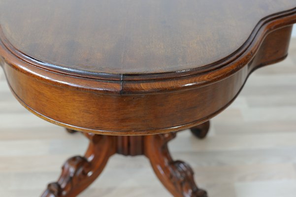 Antique French Veneer Coffee Table in Mahogany-GAP-1298633