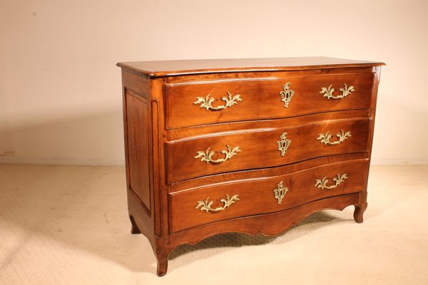 Antique French Walnut Chest of Drawers, 1700s-HPU-839647