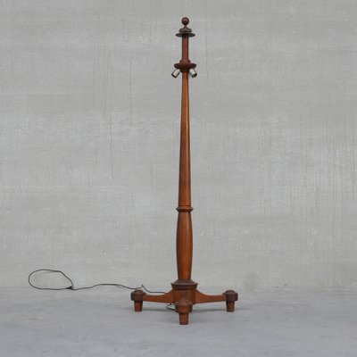 Antique French Walnut Floor Lamp-JRP-1067599