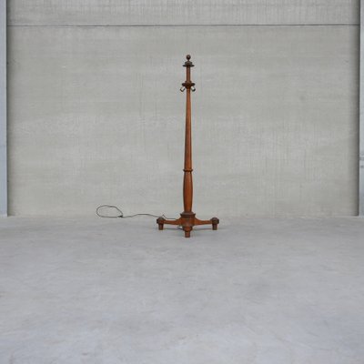 Antique French Walnut Floor Lamp-JRP-1067599