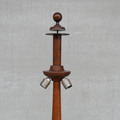 Antique French Walnut Floor Lamp-JRP-1067599