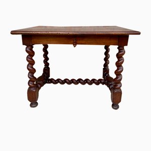 Antique French Walnut Worktable-NOU-1797564