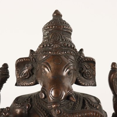 Antique Ganesha Sculpture in Bronze-VMM-2033286