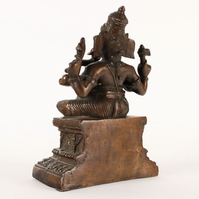 Antique Ganesha Sculpture in Bronze-VMM-2033286