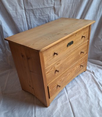 Antique German Children's Room Chest of Drawers, 1890s-HOI-2041290