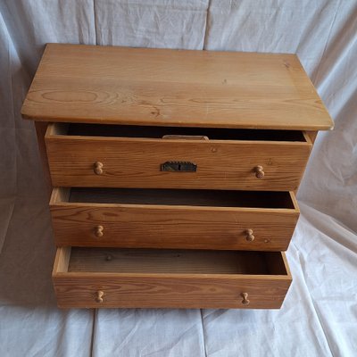 Antique German Children's Room Chest of Drawers, 1890s-HOI-2041290