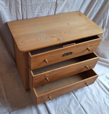 Antique German Children's Room Chest of Drawers, 1890s-HOI-2041290