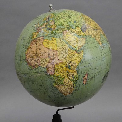 Antique German Columbus Earth Globe by Paul Oestergaard, 1900s-KJP-1149253