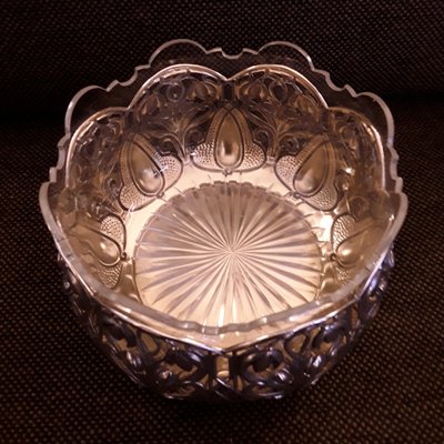 Antique German Gold-Plated Silver Bowl by Koch & Bergfeld, 1900s-HOI-1402677