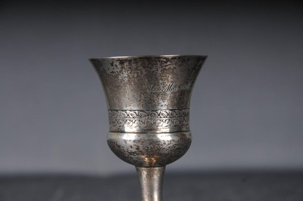 Antique German Silver Chalice Cup, 1838-FLW-1823375