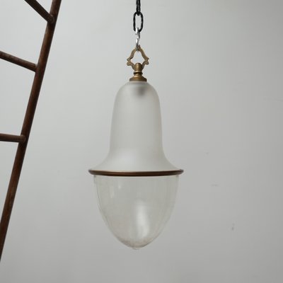 Antique German Two-Tone Pendant Lamp-JRP-951118